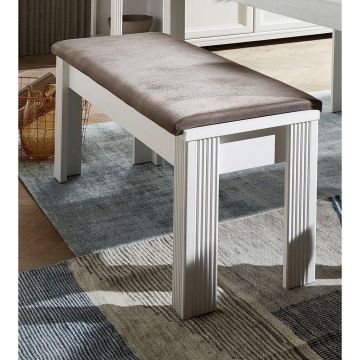 Bancă 126/48/41 cm in culoare coconar