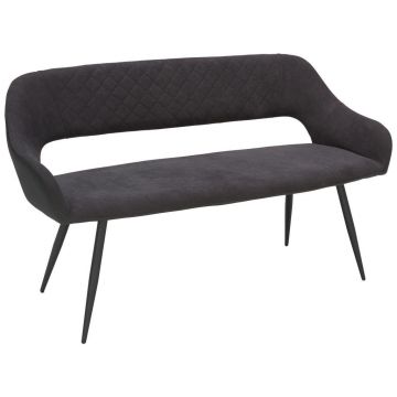 BANCĂ 140/80/62 cm in antracit, negru