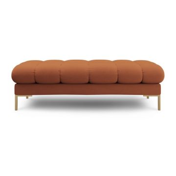 Bancă cărămizie capitonată Bali – Cosmopolitan Design