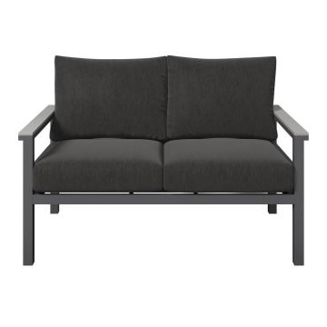 Bancă Cu 2 Locuri in gri închis