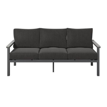 Bancă Cu 3 Locuri in gri închis