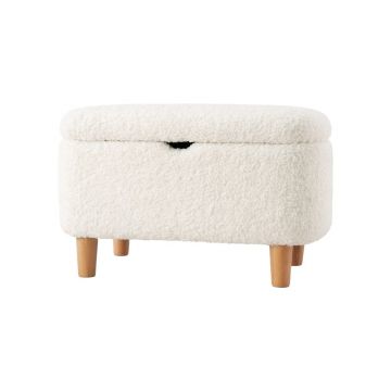 Bancă de copii albă Moouv – Hanah Home