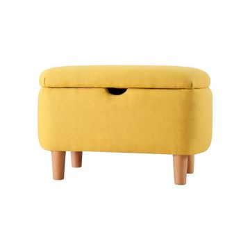 Bancă de copii galbenă Moouv – Hanah Home