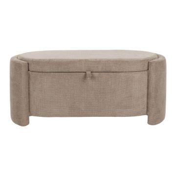 Bancă maro deschis Miro – White Label