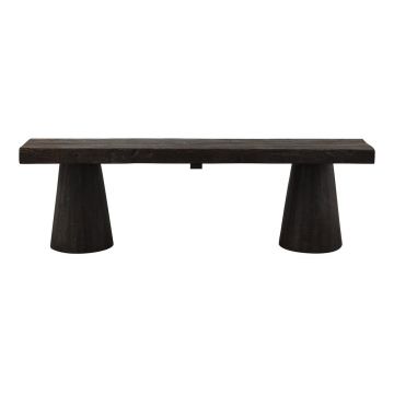 Bancă maro închis Clyde – WOOOD