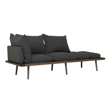 Bancă gri antracit Lounge Around – UMAGE