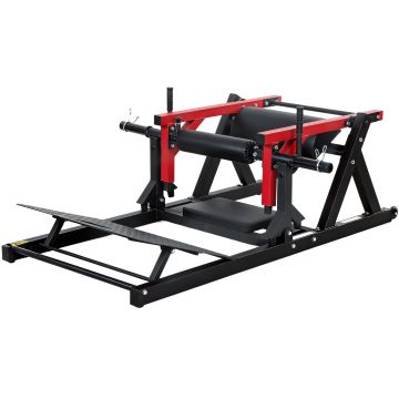 SPORTNOW Aparat Hip Thrust, Aparat Fesieri cu Suport pentru Greutăți, Platformă Reglabilă, Perne, Trainer Multifuncțional pentru Fesieri cu Roți, Capacitate 270 kg, Antrenament Fesieri și Abdominali Acasă | Aosom Romania